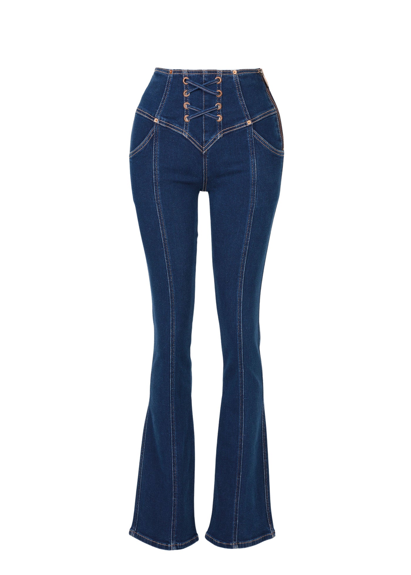 JDY dames Jeans Jdyflora Flared High Mb Noos Dnm JDY dames Jeans Jdyflora Flared High Mb Noos Dnm